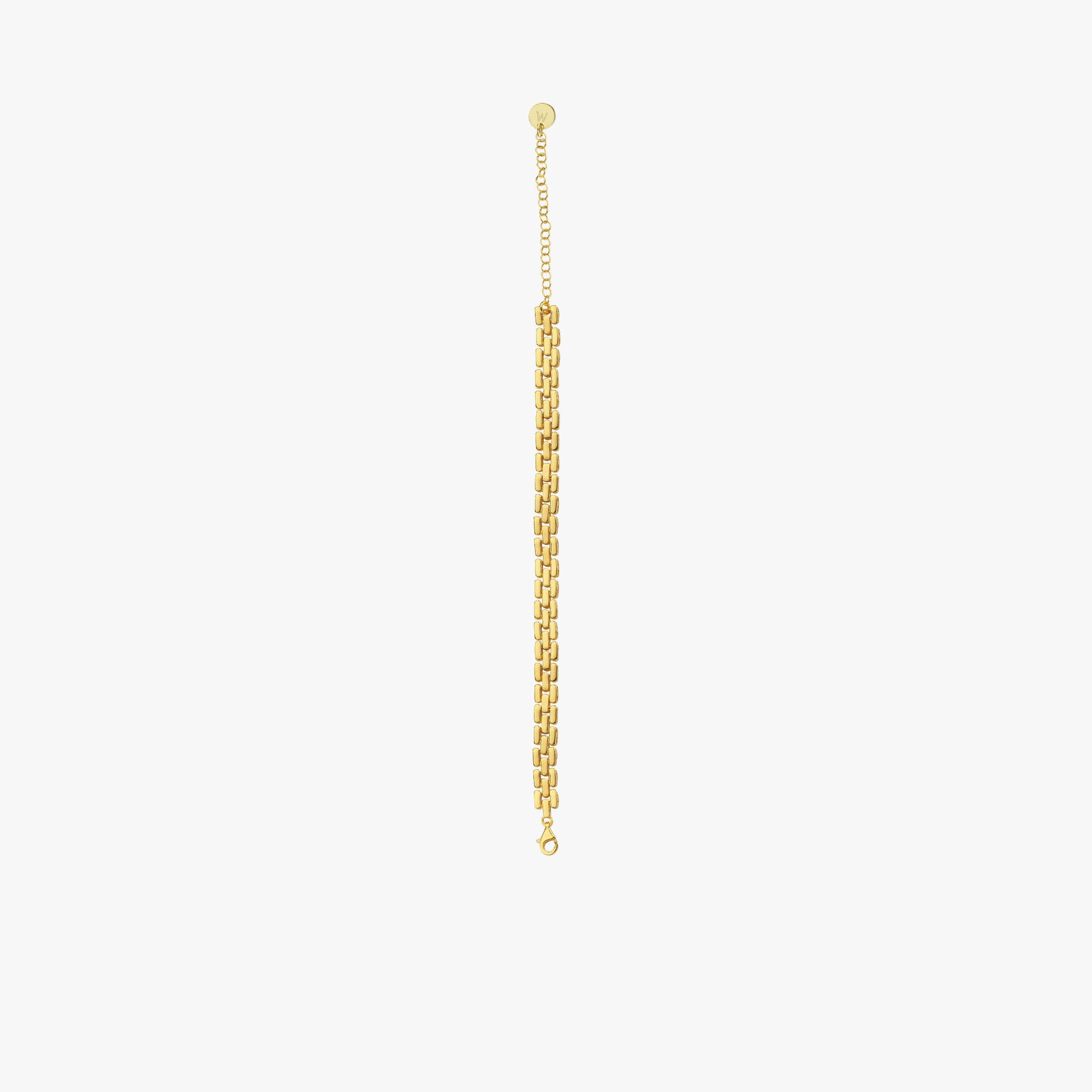 Panther Link Bracelet | 18K Gold Vermeil