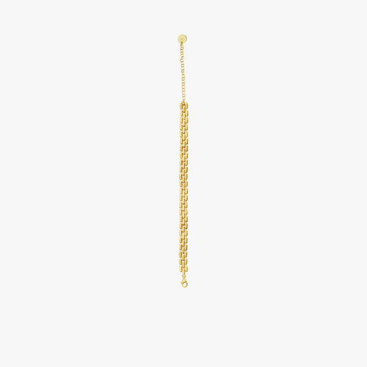 Panther Link Bracelet | 18K Gold Vermeil