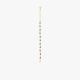 Baguette Sapphire Tennis Bracelet | 18K Gold Vermeil