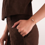 Three Pearl Bracelet | 18K Gold Vermeil