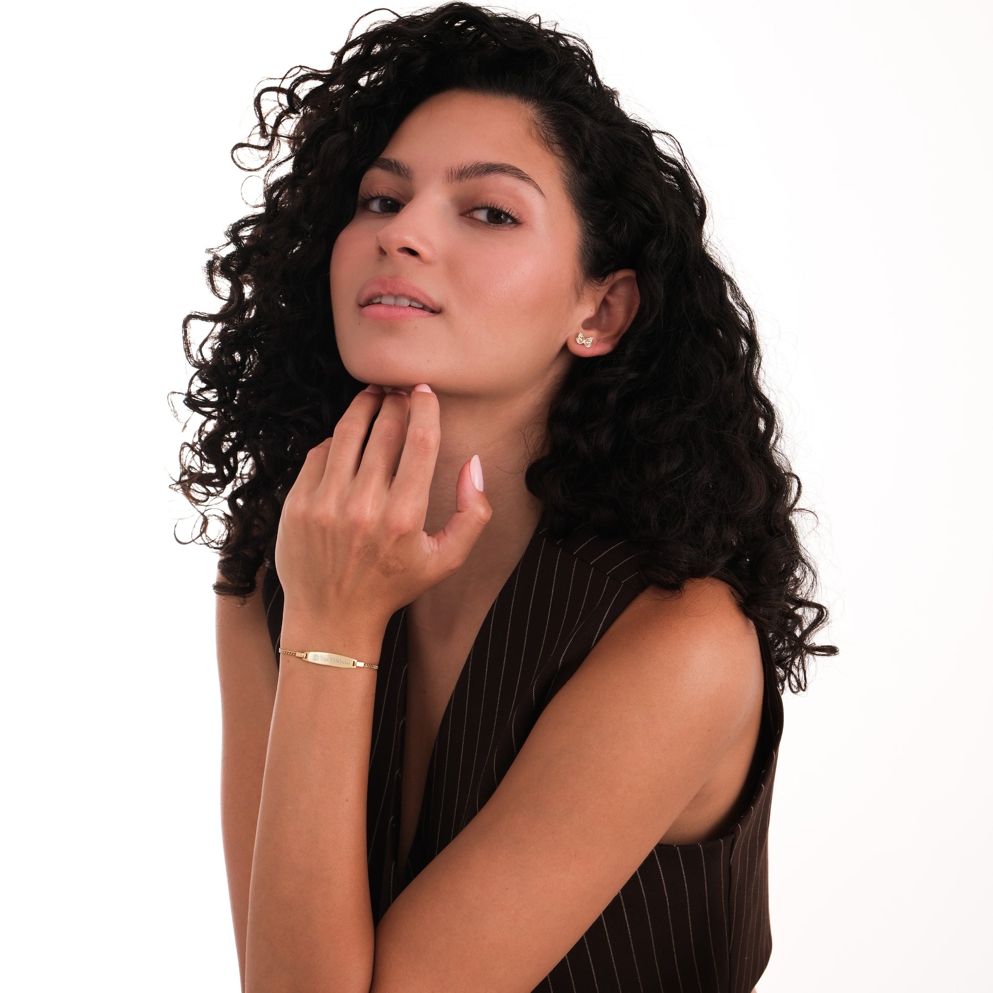 Medical ID Bracelet | 14K Solid Gold