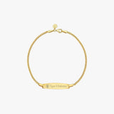 Medical ID Bracelet | 14K Solid Gold