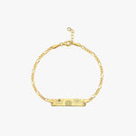 Personalized Birth Flower Garden Bracelet