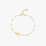 St. Jude Catholic Medal Bracelet | 14K Solid Gold