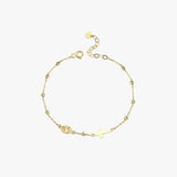 St. Therese Catholic Medal Bracelet | 14K Solid Gold
