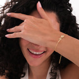 December Birth Flower Bracelet | 18K Gold Vermeil