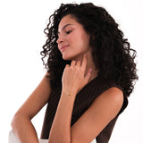 November Birth Flower Bracelet | 18K Gold Vermeil