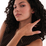 November Birth Flower Bracelet | 18K Gold Vermeil