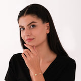 St. Elizabeth Catholic Medal Bracelet | 14K Solid Gold