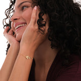 October Birth Flower Bracelet | 18K Gold Vermeil