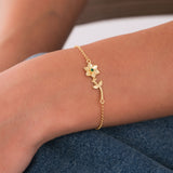 May Birth Flower Bracelet | 18K Gold Vermeil