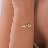 May Birth Flower Bracelet | 18K Gold Vermeil