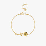 May Birth Flower Bracelet | 18K Gold Vermeil