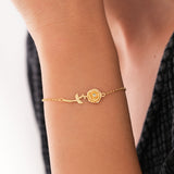 June Birth Flower Bracelet | 18K Gold Vermeil