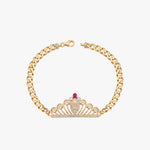 Quinceanera Crown Bracelet