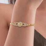 Quinceanera Medallion Bracelet