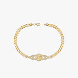 Quinceanera Medallion Bracelet