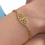 Quinceanera Sideways Cross Bracelet