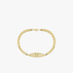 Quinceanera Filigree Heart Bracelet