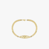 Quinceanera Filigree Heart Bracelet