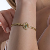 Virgin of Guadalupe Halo Bracelet