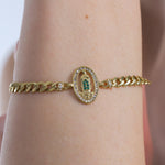 Virgin of Guadalupe Halo Bracelet