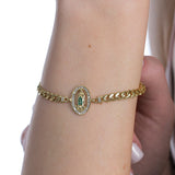 Virgin of Guadalupe Halo Bracelet