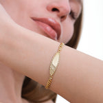 Personalized Butterfly ID Bracelet