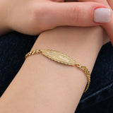 Personalized Butterfly ID Bracelet