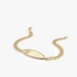 Personalized Butterfly ID Bracelet