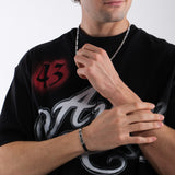 Men's Cross Bracelet | 925 Sterling Silver