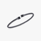 Braided Cuff Bracelet | 925 Sterling Silver