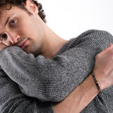 Copper Hematite Men's Bracelet | Natural Stone