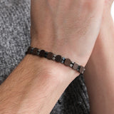 Copper Hematite Men's Bracelet | Natural Stone