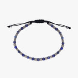 Lapis Lazuli & Hematite Men's Bracelet | Natural Stone