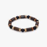 Handmade Jasper Men's Bracelet | Bronzite, Jasper & Agate