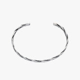Twisted Cuff Bracelet | 925 Sterling Silver