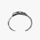Silver Skull Cuff Bracelet | 925 Sterling Silver
