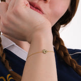 Soccer Ball Bracelet - World Cup Jewelry | 14K Solid Gold