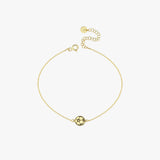 Soccer Ball Bracelet - World Cup Jewelry | 14K Solid Gold