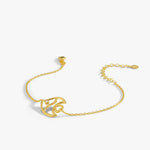 Heart Detailed Fish Bracelet