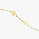 St Anne Medal Bracelet