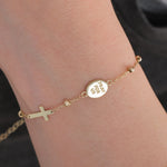St. Dymphna Medal Bracelet