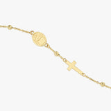 St. Dymphna Medal Bracelet