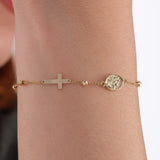 St. Christopher Medal Bracelet