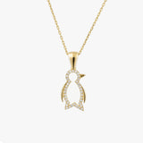 Penguin Necklace | 18K Gold Vermeil