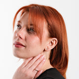 Double Chain Earrings | 14K Solid Gold