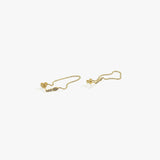 Chain Dangle Earrings | 14K Solid Gold