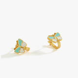 Butterfly Dangle Earrings for Baby | 18K Gold Vermeil