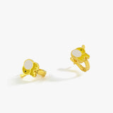 Elephant Earrings for Baby | 18K Gold Vermeil